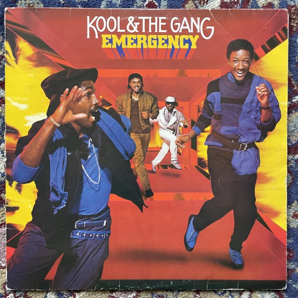 KOOL & THE GANG Emergency (De-Lite - Scandinavia original) (VG-) LP