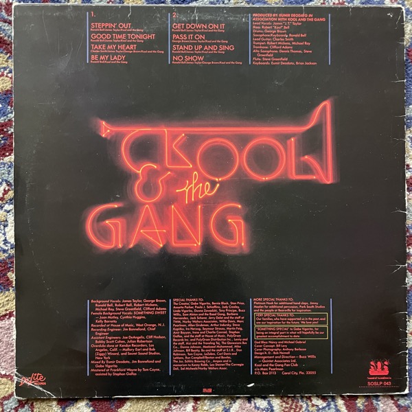 KOOL & THE GANG Something Special (De-Lite - Scandinavia original) (VG-) LP