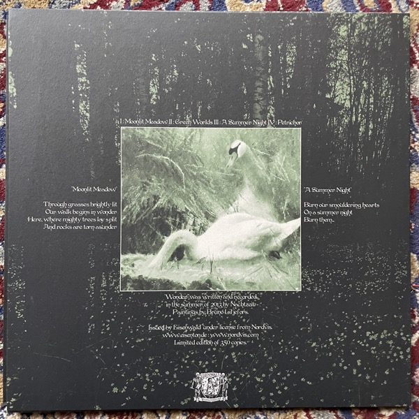 LUSTRE Wonder (Green vinyl) (Eisenwald Tonschmiede - Germany original) (NM/EX) LP