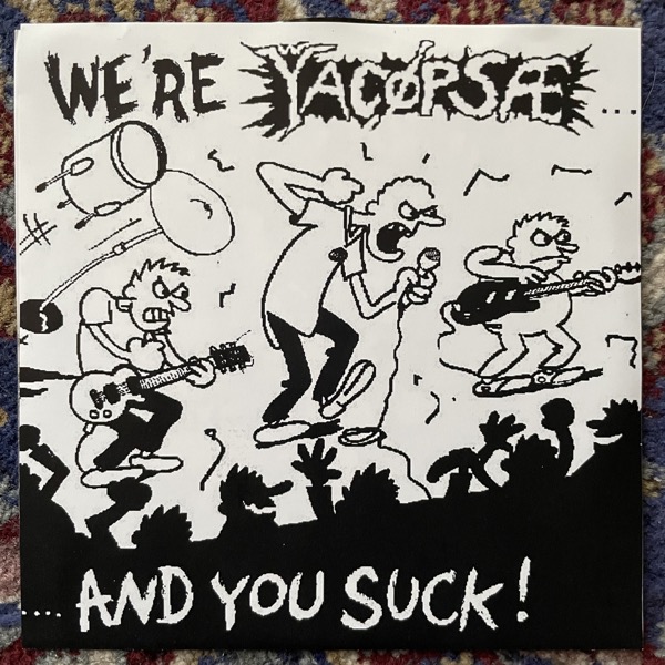 MASSGRAV / YACØPSÆ O, Shit! / We're Yacøpsæ...And You Suck! (Regurgitated Semen - Germany original) (EX) 5"