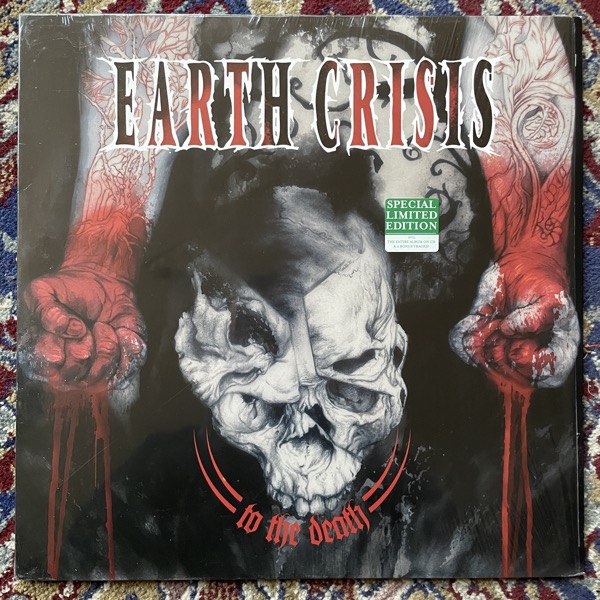 EARTH CRISIS To The Death (Century Media - Germany original) (VG+) LP+CD
