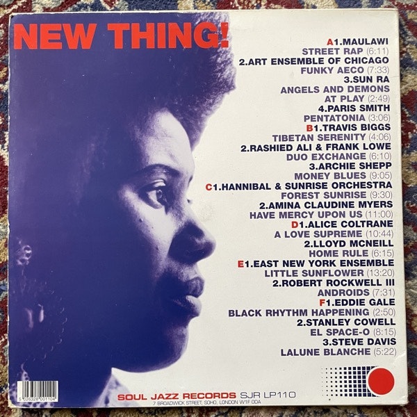 VARIOUS New Thing! (Soul Jazz - UK original) (VG) 3LP