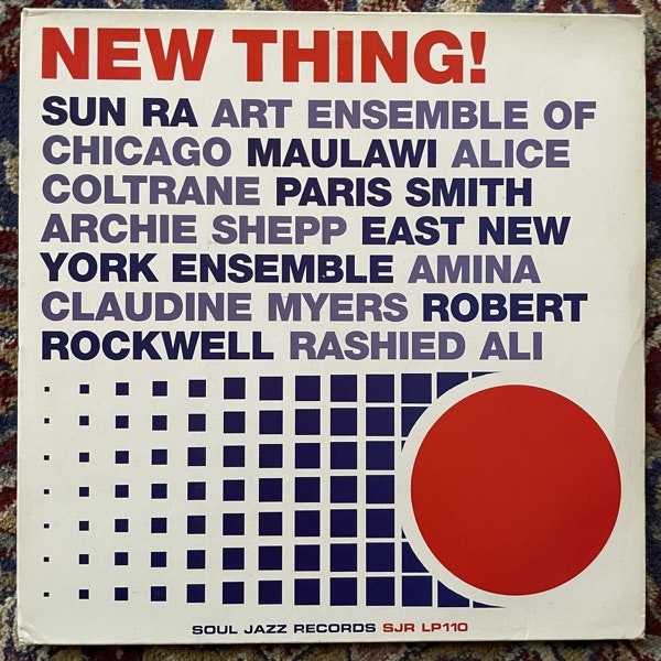 VARIOUS New Thing! (Soul Jazz - UK original) (VG) 3LP