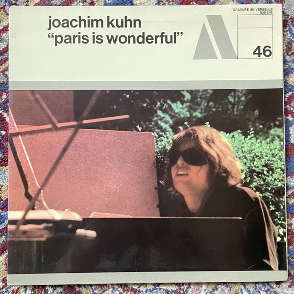 JOACHIM KÜHN Paris Is Wonderful (BYG - France original) (VG+/EX) LP
