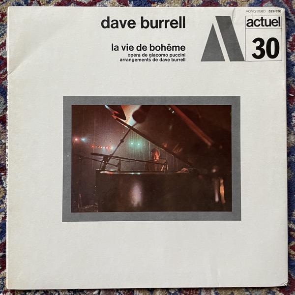 DAVE BURRELL La Vie De Bohême (BYG - France original) (VG+/EX) LP