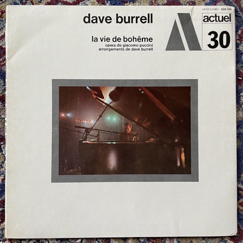 DAVE BURRELL La Vie De Bohême (BYG - France original) (VG+/EX) LP
