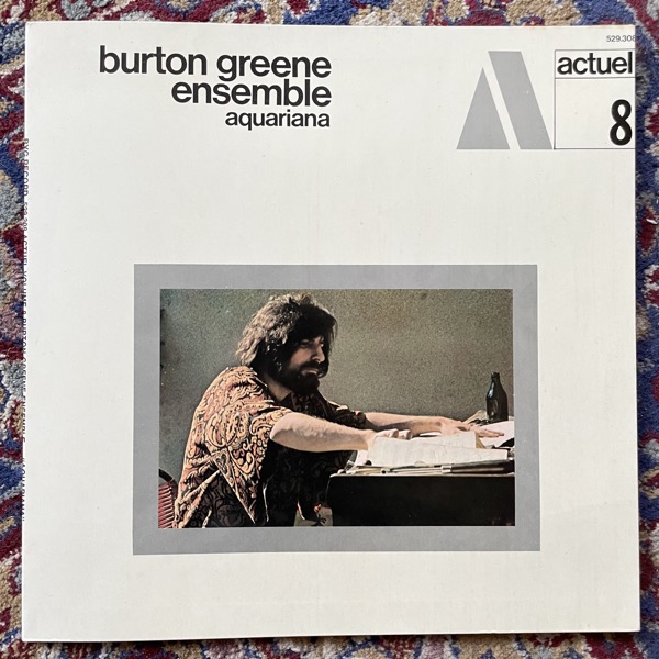 BURTON GREENE ENSEMBLE Aquariana (BYG - France original) (EX) LP
