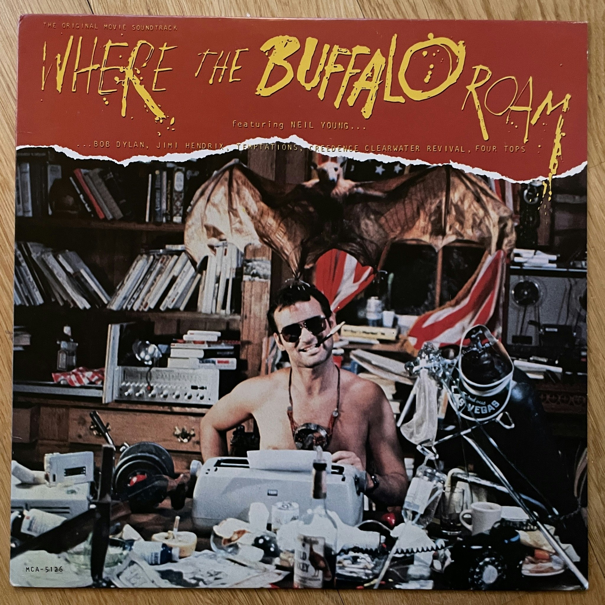 SOUNDTRACK Where The Buffalo Roam (MCA - USA original) (VG+) LP