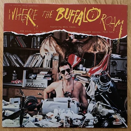 SOUNDTRACK Where The Buffalo Roam (MCA - USA original) (VG+) LP