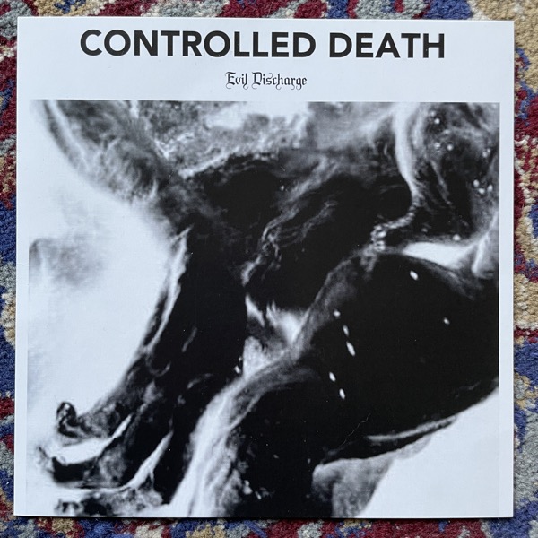 CONTROLLED DEATH Evil Discharge (Clear flexi) (Oxen - USA original) (NM/EX) FLEXI 7"