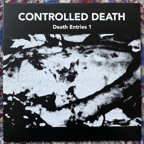 CONTROLLED DEATH Death Entries 1 (Death coloured vinyl) (Holy Terror - Belgium original) (EX) LP