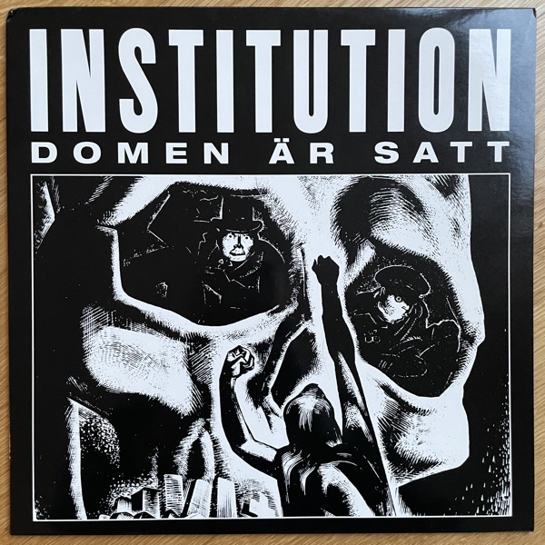 INSTITUTION Domen Är Satt (De:Nihil - Sweden original) (EX/NM) 12" EP