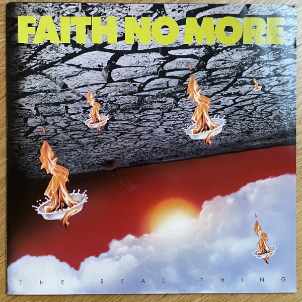 FAITH NO MORE The Real Thing (London - Europe original) (VG+/VG) LP
