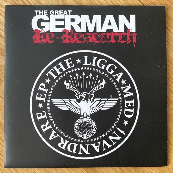 GREAT GERMAN RE-RESEARCH, the The Ligga Med Invandrare EP (Third Reichords - Sweden original) (EX) 7"