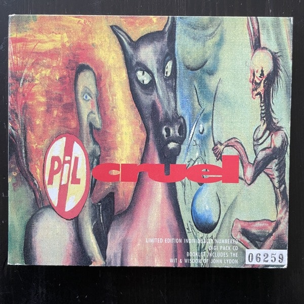 PIL (PUBLIC IMAGE LTD) Cruel (Virgin - UK original) (EX) CDM