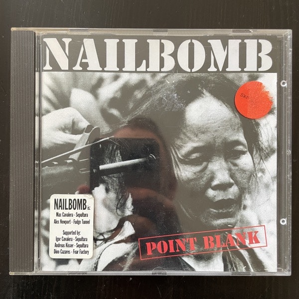 NAILBOMB Point Blank (Roadrunner - Europe original) (EX) CD