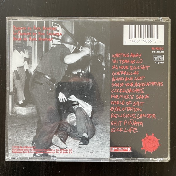 NAILBOMB Point Blank (Roadrunner - Europe original) (EX) CD