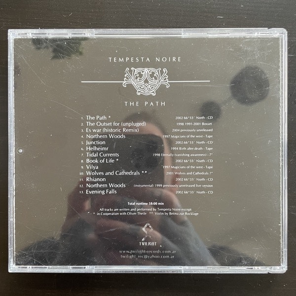 TEMPESTA NOIR The Path (Twilight - Argentina original) (NM) CD