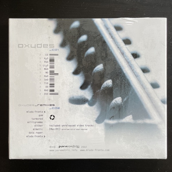 MLADA FRONTA Oxydes + Remixes (Parametric - France original) (SS) 2CD