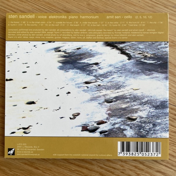 STEN SANDELL Songs (LJ - Sweden original) (NM) CD