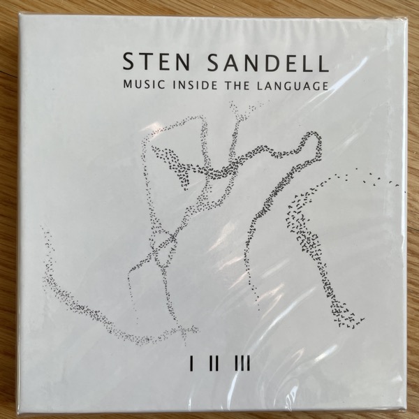 STEN SANDELL Music Inside The Language - I II III (LJ - Sweden original) (SS) 3CD BOX