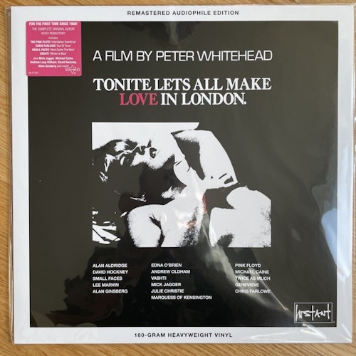 SOUNDTRACK Various – Tonite Let's All Make Love In London (Pink vinyl) (Instant - UK reissue) (NM) LP
