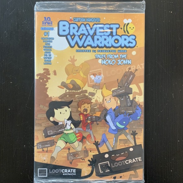 CARTOON HANGOVER: Bravest Warriors #1 2015 Loot Crate