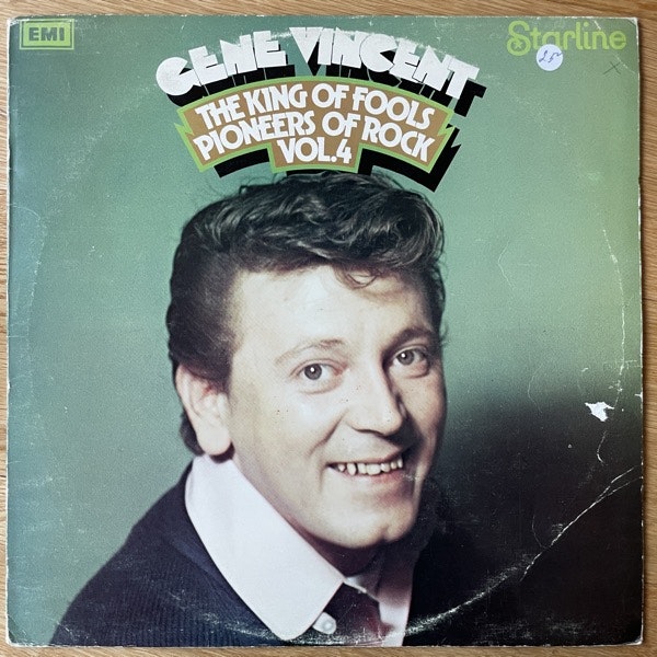 GENE VINCENT The King Of Fools (Starline - Sweden original) (VG-/VG) LP