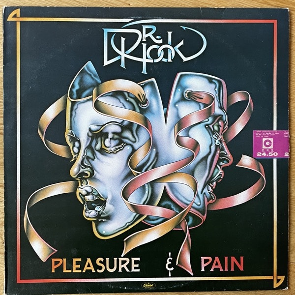 DR. HOOK Pleasure & Pain (Capitol - Sweden original) (VG+/EX) LP