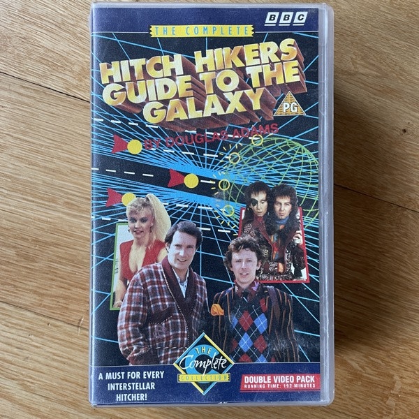 HITCHHIKERS GUIDE TO THE GALAXY (BBC - UK original) (VG+) 2xVHS