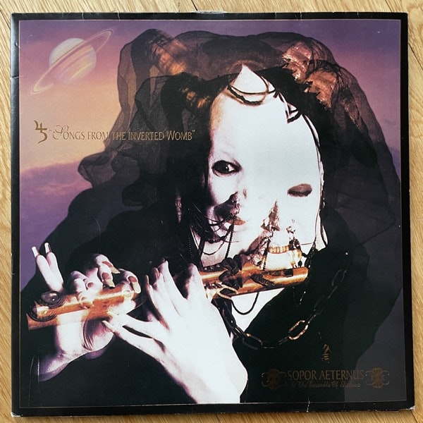 SOPOR AETERNUS & THE ENSEMBLE OF SHADOWS Songs From The Inverted Womb (Apocalyptic Vision - Germany original) (VG/VG-) 2xPIC LP