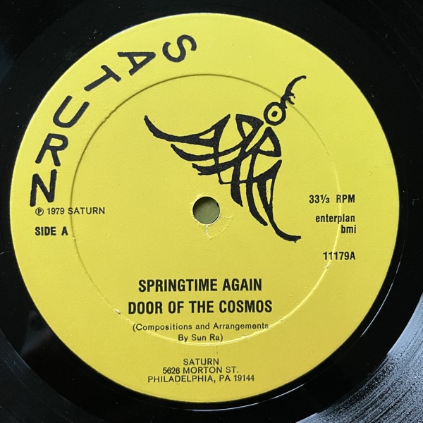 SUN RA AND HIS ARKESTRA Springtime Again (El Saturn - USA original) (VG+) LP