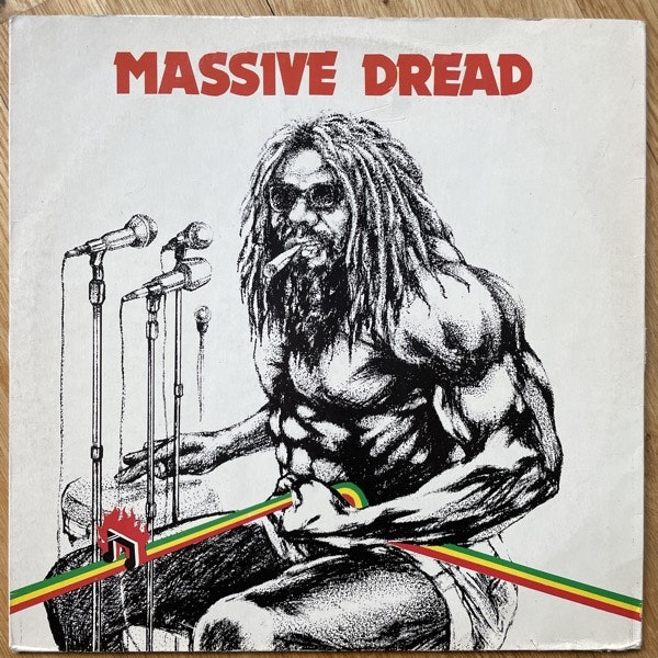 MASSIVE DREAD Massive Dread (Red vinyl) (His Majesty - UK original) (VG) LP