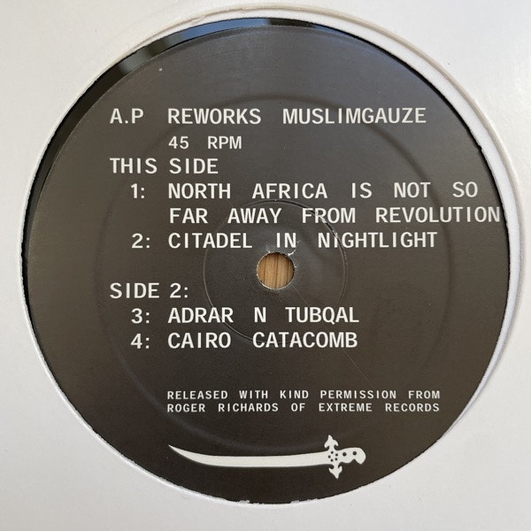 MUSLIMGAUZE A.P Reworks Muslimgauze (Staalplaat - Holland original) (VG+) 12"