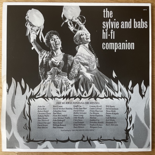 NURSE WITH WOUND The Sylvie And Babs Hi-Fi Companion (L.A.Y.L.A.H. Antirecords - Belgium 1988 reissue) (VG) LP
