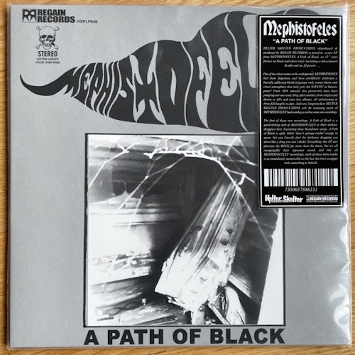 MEPHISTOFELES A Path Of Black (Silver vinyl) (Regain - Sweden original) (NM) 12" EP