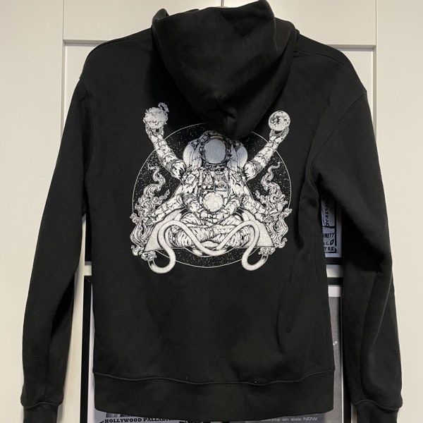 SLEEP Marijuanaut (S) (USED) ZIP HOODIE