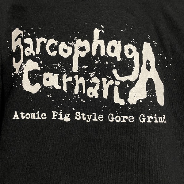 SARCOPHAGA CARNARIA Atomic Pig Style Gore Grind (L) (USED) T-SHIRT