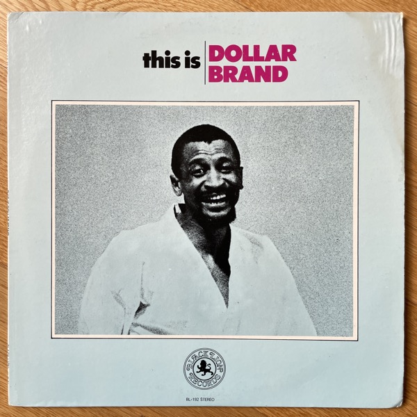 DOLLAR BRAND This Is Dollar Brand (Black Lion - USA original) (VG/VG+) LP
