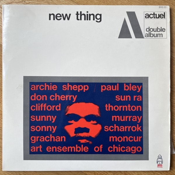 VARIOUS New Thing (BYG - France original) (VG+/EX) 2LP