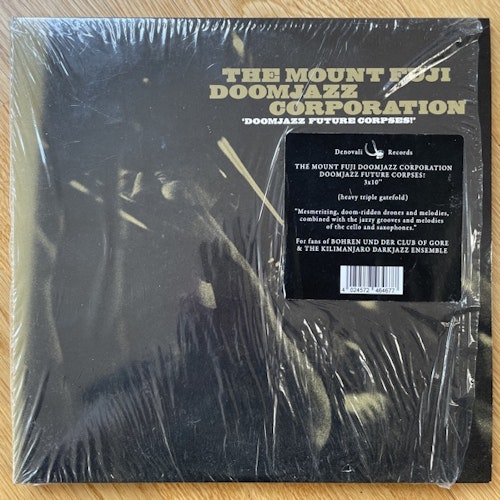 MOUNT FUJI DOOMJAZZ CORPORATION, the Doomjazz Future Corpses! (Grey vinyl) (Denovali - Germany original) (NM) 3x10"
