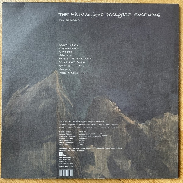 KILIMANJARO DARKJAZZ ENSEMBLE, the Here Be Dragons (Ad Noiseam - Germany original) (VG+/EX) 2LP