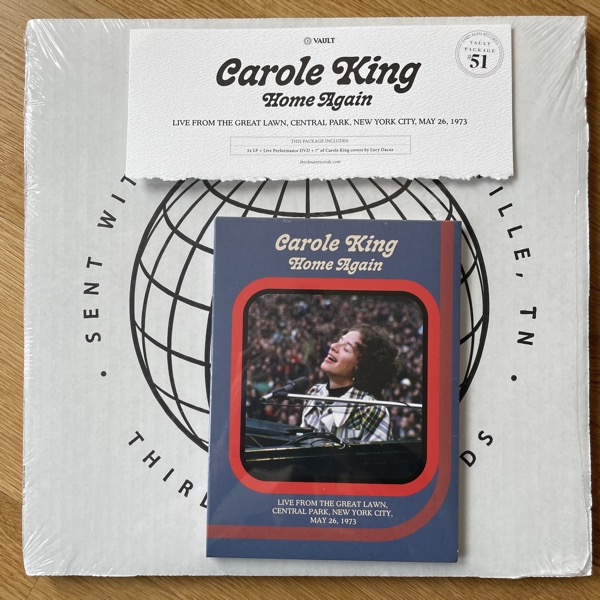 CAROLE KING Home Again (Third Man - USA original) (SS) 2LP+7"+DVD