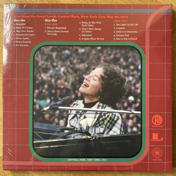 CAROLE KING Home Again (Third Man - USA original) (SS) 2LP+7"+DVD