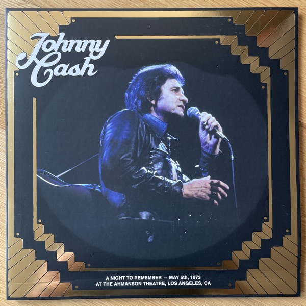 JOHNNY CASH A Night To Remember (Clear vinyl) (Third Man - USA original) (NM) 2LP+7"+DVD