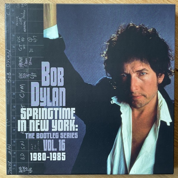 BOB DYLAN Springtime In New York: The Bootleg Series Vol. 16 1980–1985 (Coloured vinyl) (Third Man - USA original) (NM) 4LP BOX