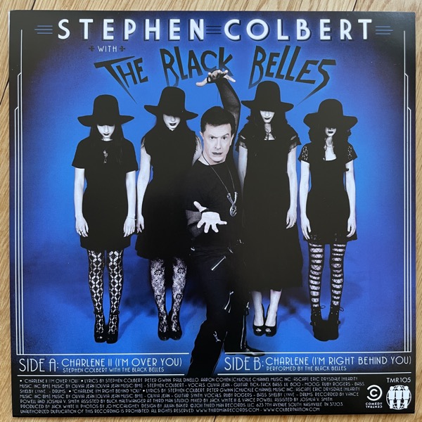 STEPHEN COLBERT WITH THE BLACK BELLES Charlene II (I'm Over You) (Third Man - USA original) (EX) 7"