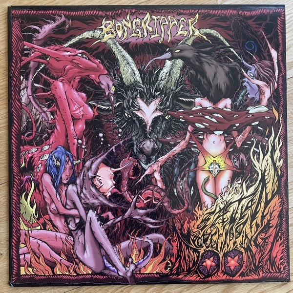 BONGRIPPER Satan Worshipping Doom (Self released - USA original) (EX) 2LP