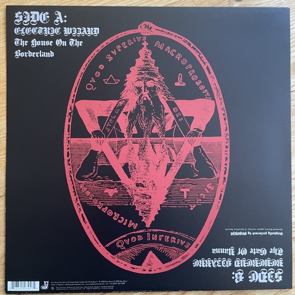 ELECTRIC WIZARD / REVEREND BIZARRE The House On The Borderland / The Gate Of Nanna (Rise Above - UK original) (EX) 12" EP