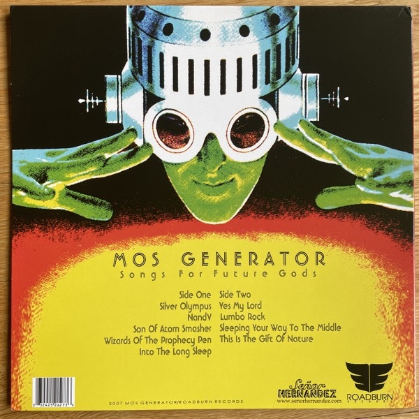 MOS GENERATOR Songs For Future Gods (Red vinyl) (Roadburn - Holland original) (EX) LP